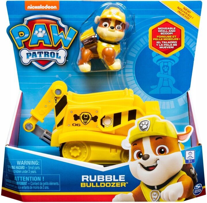 Paw Patrol (Ryhmä Hau) puskutraktori hinta ja tiedot | Poikien lelut | hobbyhall.fi