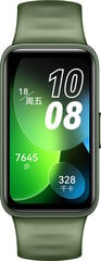 Huawei Band 8 Emerald Green 55020ANP hinta ja tiedot | Huawei Puhelimet, älylaitteet ja kamerat | hobbyhall.fi