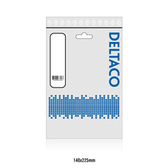 Deltaco USB 2.0, Type A male - Type B male, 0.5 m hinta ja tiedot | Kaapelit ja adapterit | hobbyhall.fi