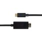 Deltaco USB-C - HDMI, 1 m hinta ja tiedot | Kaapelit ja adapterit | hobbyhall.fi