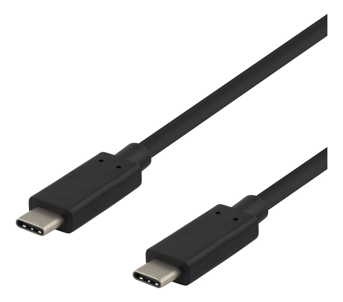 Deltaco USBC-1120, USB-C, 25cm hinta ja tiedot | Puhelinkaapelit | hobbyhall.fi