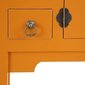 NEW ORIENTAL -lipasto, oranssi, 73 x 26 x 90 cm hinta ja tiedot | Vitriinit | hobbyhall.fi