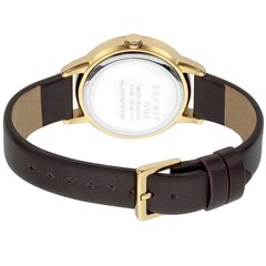 Naisten kello Esprit Harmony Leather Gold hinta ja tiedot | Naisten kellot | hobbyhall.fi