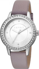 Naisten kello Esprit Harmony Leather Silver hinta ja tiedot | Esprit Muoti | hobbyhall.fi