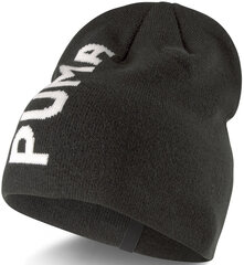 Ess classic cuff beanie puma unisex musta 02343301 hinta ja tiedot | Miesten hatut, huivit ja käsineet | hobbyhall.fi