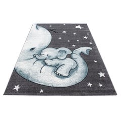 Lastenhuoneen matto Kids Blue 0560, 120x170 cm hinta ja tiedot | Isot matot | hobbyhall.fi