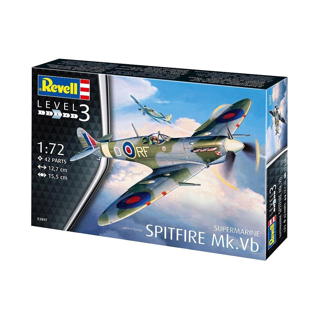 Revell Supermarine Spitfire Mk.Vb 1:72 hinta ja tiedot | LEGOT ja rakennuslelut | hobbyhall.fi