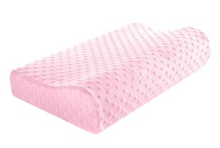 Termoelastinen ortopedinen tyyny Relax Sleep, Pink hinta ja tiedot | Tyynyt | hobbyhall.fi