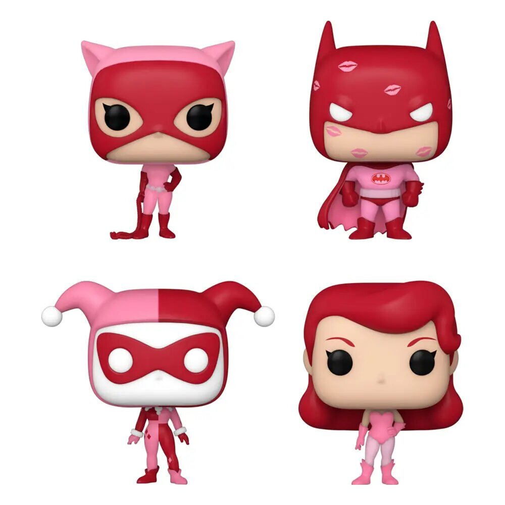 DC Comics Valentines Pocket POP! Vinyylikuvio 4-Pack 4 cm hinta ja tiedot | Pelien oheistuotteet | hobbyhall.fi