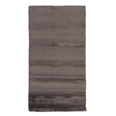 Matto 80 x 150 cm Ruskea Polyesteri hinta ja tiedot | Isot matot | hobbyhall.fi