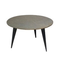 Olohuoneen pöytä 80 x 80 x 50 cm Alumiini hinta ja tiedot | Sohvapöydät | hobbyhall.fi