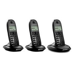 Motorola C1003LB+, musta hinta ja tiedot | Lankapuhelimet | hobbyhall.fi