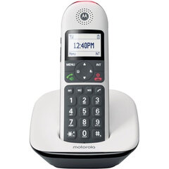 Motorola CD5001, valkoinen hinta ja tiedot | Lankapuhelimet | hobbyhall.fi