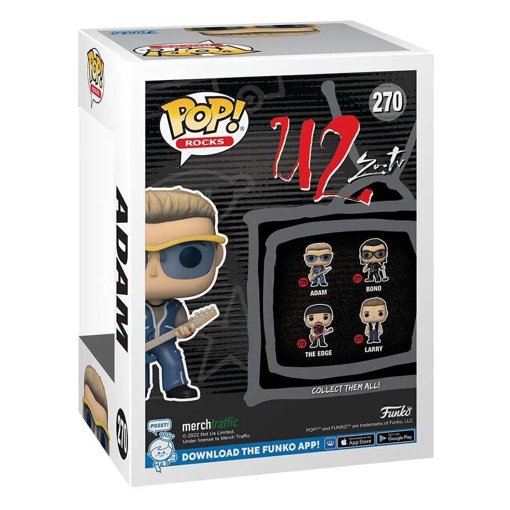 U2 POP! Rocks Vinyl Figure Zoo TV Adam 9 cm hinta ja tiedot | Pelien oheistuotteet | hobbyhall.fi