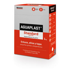 Powdered plasters Aguaplast 70002-004 Standard Valkoinen 1 kg hinta ja tiedot | Laastit ja kitit | hobbyhall.fi