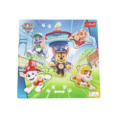 Puinen palapeli mini Paw Patrol (Ryhmä Hau) 5 kpl hinta ja tiedot | Kehittävät lelut | hobbyhall.fi