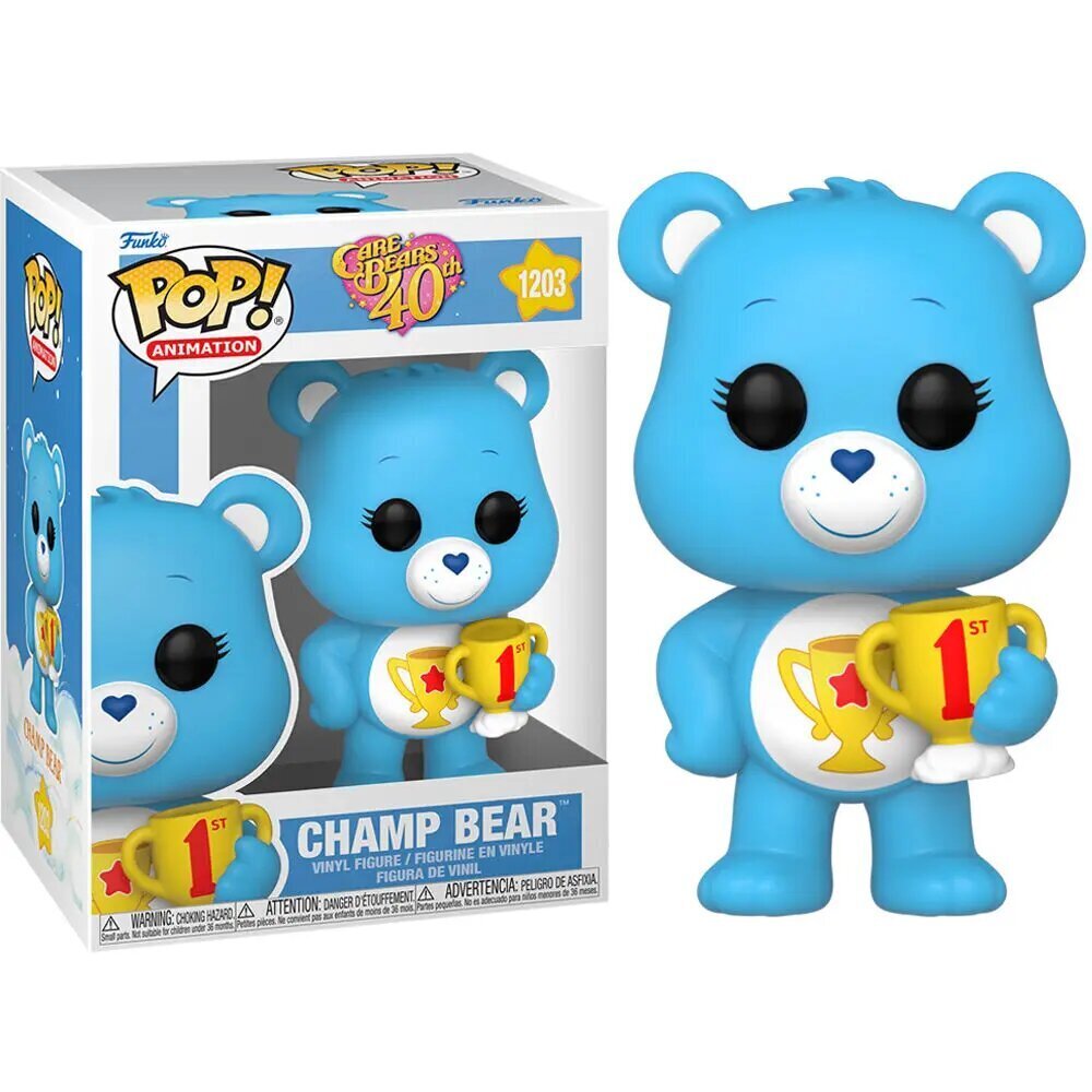 POP-hahmo Care Bears 40th Anniversary Champ Bear hinta ja tiedot | Pelien oheistuotteet | hobbyhall.fi