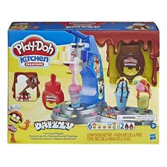 PlayDoh muovailuvaha -setti Rainbow Jäätelöbaari hinta ja tiedot | Play-Doh Kitchen Creations Lelut yli 3-vuotiaille lapsille | hobbyhall.fi
