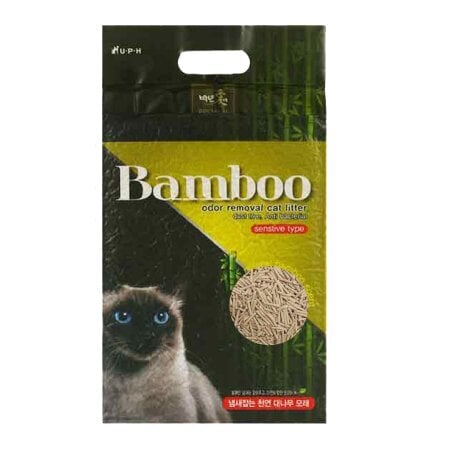 Bamboo hajusteeton kissanhiekka 2,5 kg hinta ja tiedot | Kissanhiekka | hobbyhall.fi