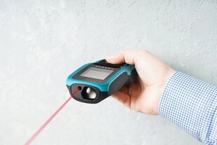 Digitaalinen lasertarkka etäisyysmittari 100m hinta ja tiedot | Käsityökalut | hobbyhall.fi