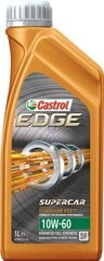 Moottoriöljy Castrol Edge TITANIUM SUPER CAR 10w60, 1L hinta ja tiedot | Moottoriöljyt | hobbyhall.fi