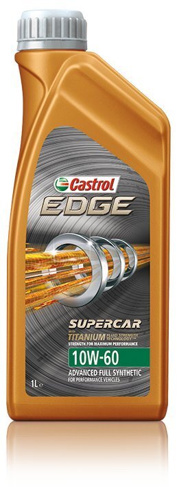 Moottoriöljy Castrol Edge TITANIUM SUPER CAR 10w60, 1L hinta ja tiedot | Moottoriöljyt | hobbyhall.fi