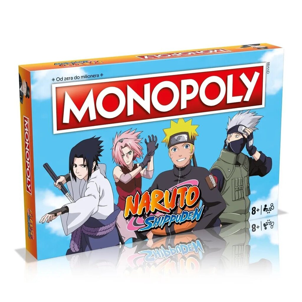 Peli Monopoli Naruto Shippuden hinta ja tiedot | Lautapelit ja älypelit | hobbyhall.fi