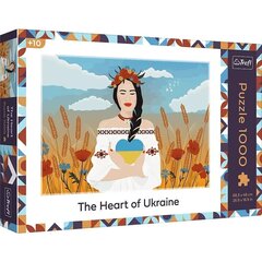 Palapeli 1000 kpl Ukrainan sydän hinta ja tiedot | Palapelit | hobbyhall.fi