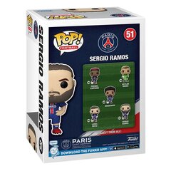 Paris Saint-Germain FC POP! Jalkapallo Vinyylihahmo Sergio Ramos 9 cm hinta ja tiedot | Pelien oheistuotteet | hobbyhall.fi