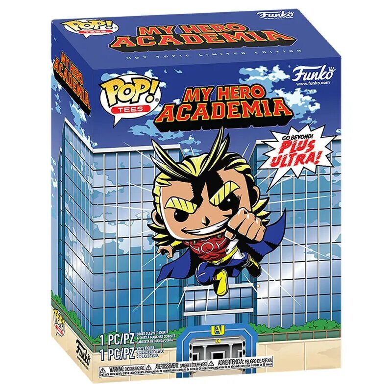 POP & Tee My Hero Academia All Might Exclusive hinta ja tiedot | Pelien oheistuotteet | hobbyhall.fi