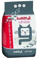 Bentoniitti kissanhiekka Bazyl Ag+ White Natural, 10L hinta ja tiedot | Bazyl Lemmikit | hobbyhall.fi