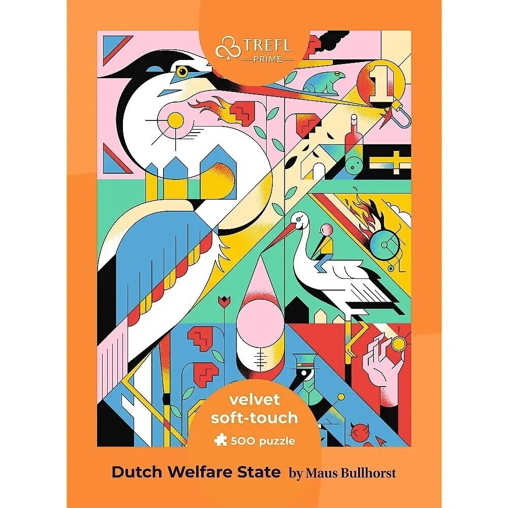 Puzzle Trefl 500 osaa Dutch Welfare State hinta ja tiedot | Palapelit | hobbyhall.fi