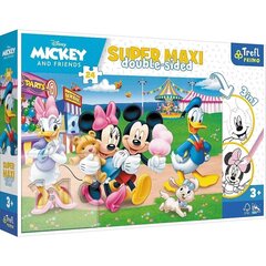 Puzzle 24 kpl super maxi Mickey huvipuistossa hinta ja tiedot | Palapelit | hobbyhall.fi