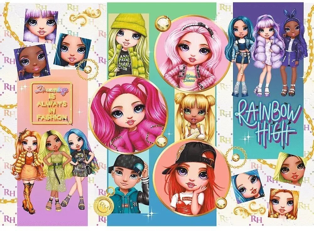 Trefi Rainbow High -palapeli, 200 palaa hinta ja tiedot | Palapelit | hobbyhall.fi