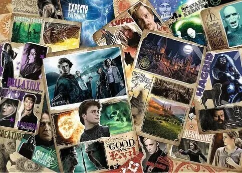 Trefi Harry Potter Heroes -palapeli, 2000 palaa hinta ja tiedot | Palapelit | hobbyhall.fi