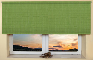 Seinä / katto rullakaihdin 100x170 cm, 2098 Vihreä hinta ja tiedot | Rullaverhot | hobbyhall.fi