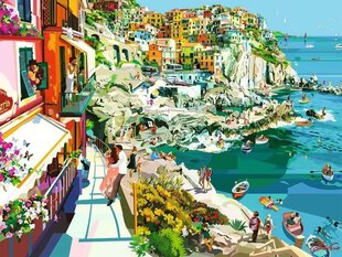 Ravensburger Cinque Terre -palapeli, 1500 palaa hinta ja tiedot | Palapelit | hobbyhall.fi