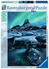 Ravensburger Puzzle Glacier Pohjois-Norjassa -palapeli, 1000 palaa hinta ja tiedot | Palapelit | hobbyhall.fi