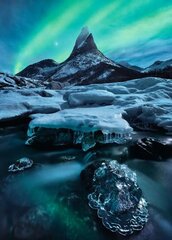 Ravensburger Puzzle Glacier Pohjois-Norjassa -palapeli, 1000 palaa hinta ja tiedot | Ravensburger Polska Lapset | hobbyhall.fi