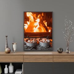 Numeromaalaus 40x50 cm. "By the fireplace" hinta ja tiedot | Maalaa numeroiden mukaan | hobbyhall.fi