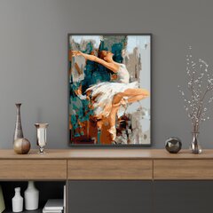 Numeromaalaus 40x50 cm. "Ballerina on Stage" hinta ja tiedot | Maalaa numeroiden mukaan | hobbyhall.fi