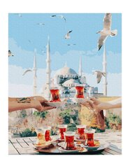 Numeromaalaus 40x50 cm. "Tea in Istanbul" hinta ja tiedot | Maalaa numeroiden mukaan | hobbyhall.fi