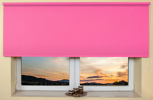 Seinä / katto rullakaihdin 110x170 cm, 105 Vaaleanpunainen hinta ja tiedot | Rullaverhot | hobbyhall.fi