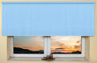 Seinä / katto rullakaihdin 140x170 cm, 2074 Sininen hinta ja tiedot | Rullaverhot | hobbyhall.fi