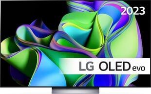 LG OLED evo OLED65C31LA.AEU hinta ja tiedot | Televisiot | hobbyhall.fi