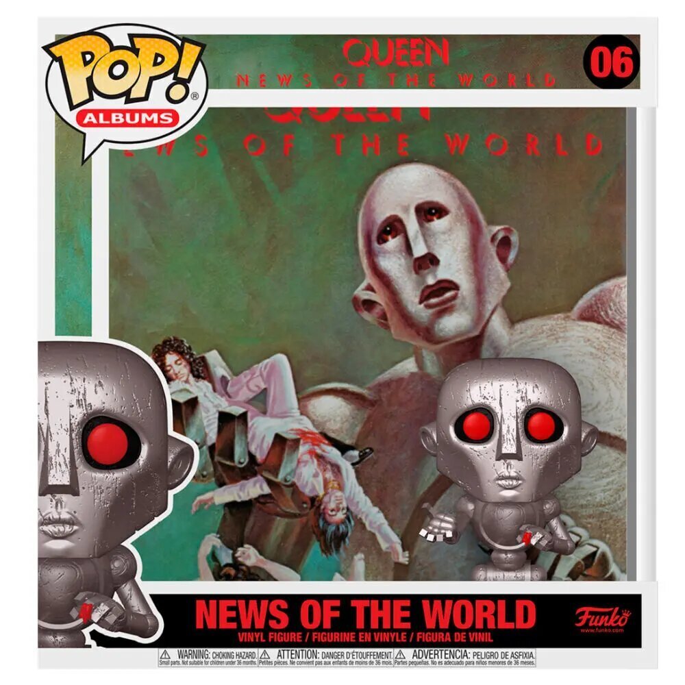 POP-hahmo Queen News of the World -albumin kanssa hinta ja tiedot | Pelien oheistuotteet | hobbyhall.fi