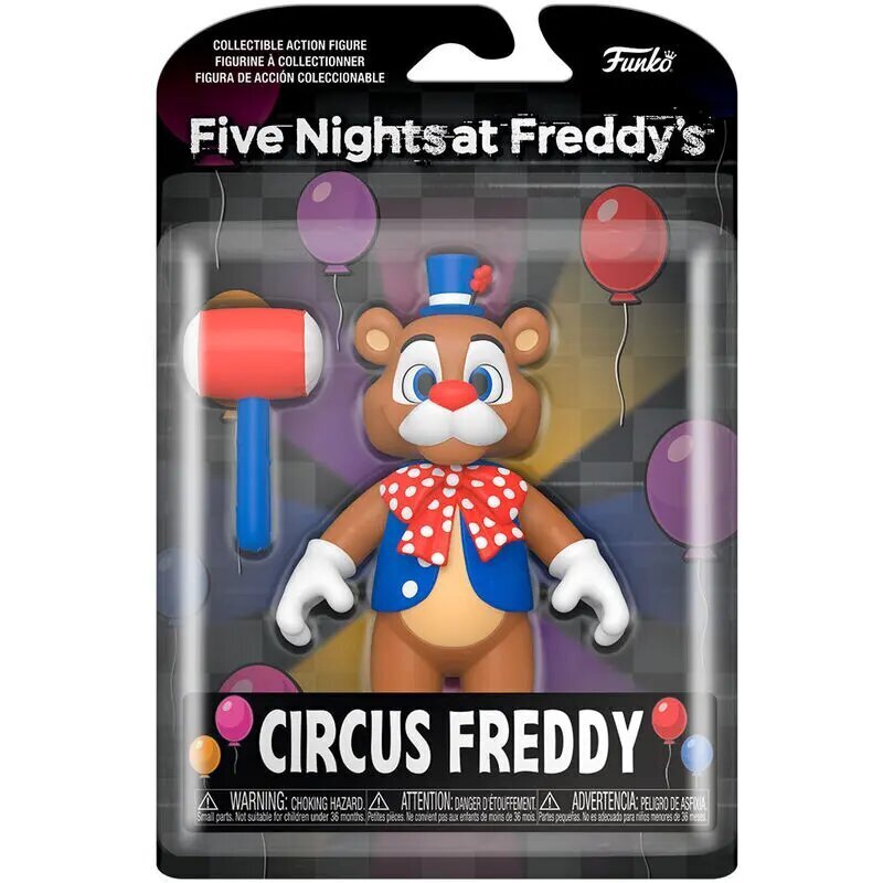Toimintahahmo Five Nights at Freddy's Circus Freddy 12,5cm hinta ja tiedot | Poikien lelut | hobbyhall.fi