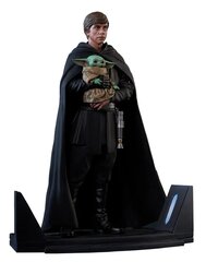 Diamond Star Wars Premier Mandalorian Luke Skywalker Grogu (1/7) (FEB222120) hinta ja tiedot | Pelien oheistuotteet | hobbyhall.fi