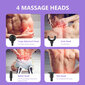 Lihashierontalaite 4 kärjellä, Massage gun LIVMAN LC-002 hinta ja tiedot | Hierontalaitteet | hobbyhall.fi