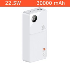 Cyke Q8 30000mAh 22,5W nopeasti ladattava mobiilivirtalähde LED-näytöllä (Power Bank) hinta ja tiedot | Cyke Puhelimet, älylaitteet ja kamerat | hobbyhall.fi